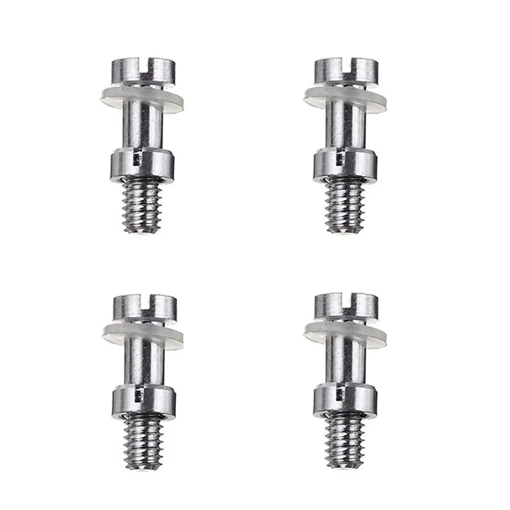 

4pcs Replacement LP Mounting Screws Rapair Tool Audio Music Turntable Phonograph Metal Headshells Hardware DIY Professional