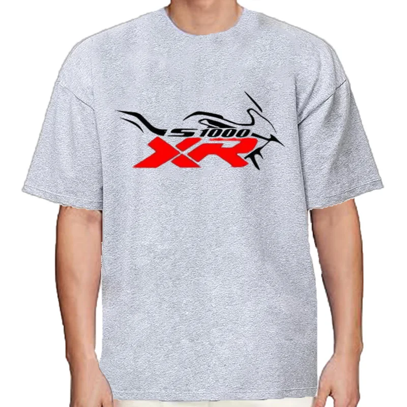 Фото Мода для путешествий Homme Manches Courtes Motif O-cou Hipster T-S Hommes Vêtements Hurrad S1000Xr S 1000Xr Pour Conducteur Moto №2