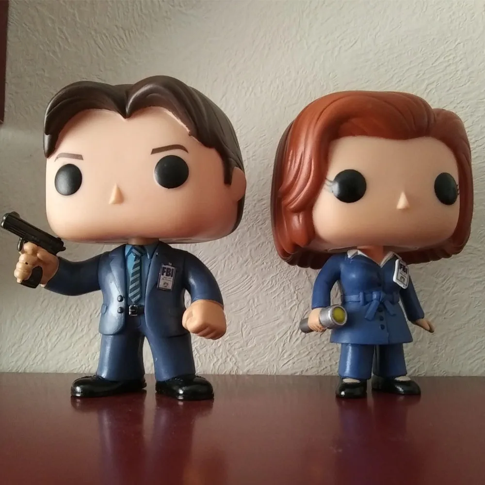 Funko Pop Television The X Files Fox Mulder # 183 Дана Скалли 184 фигурки игрушки подарки для детей