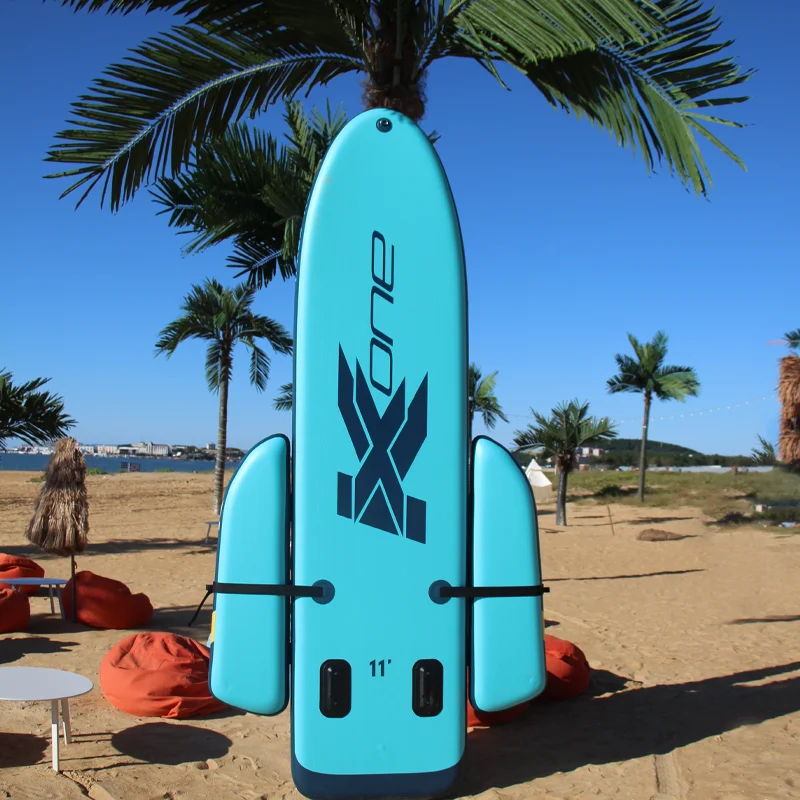 Новый дизайн двухцветный надувной складной электрический байдарка с мотором