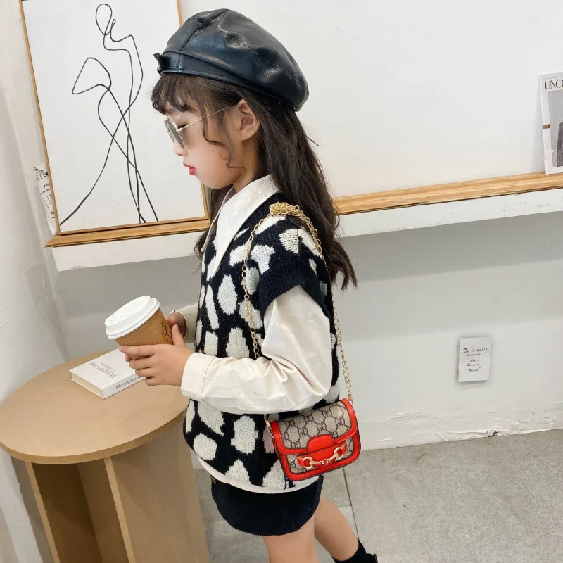 Luxury children's cross-body small bag female senior sense of western style princess accessories bag fashion shoulder bag