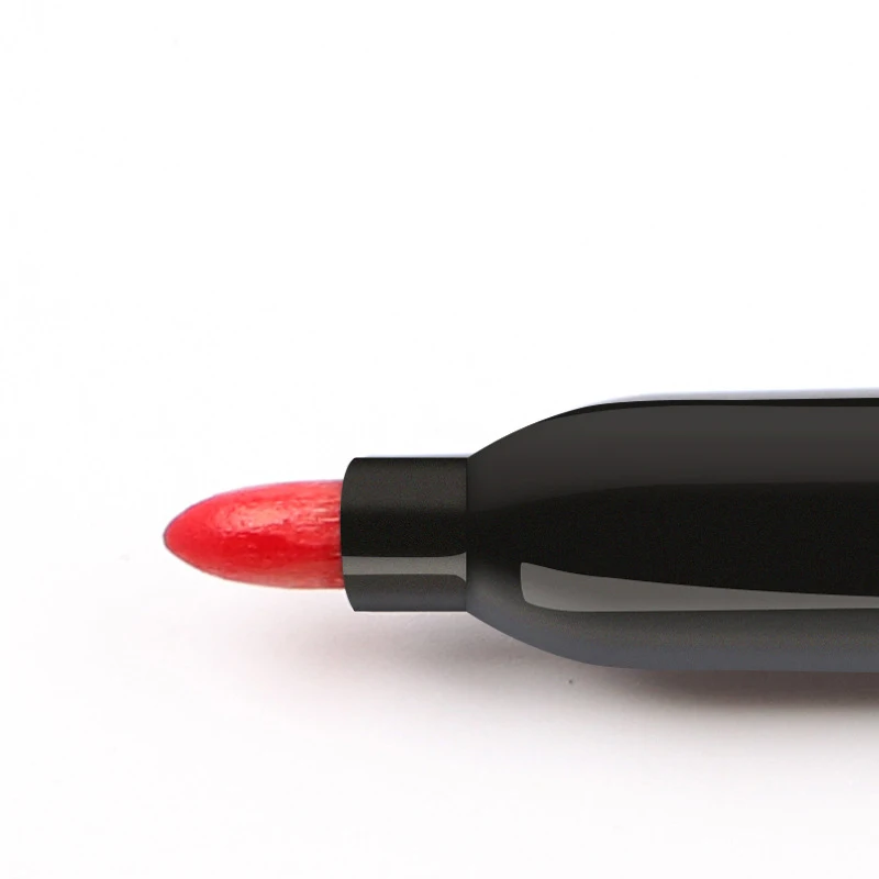 3/6Pcs Black Oily Marker Pen Does Not Fade Waterproof Hook Line 1.5mm Color Painting Stationery Office Supplies |