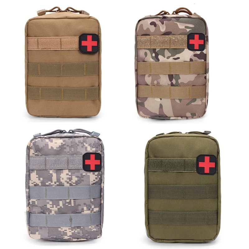 1000D Nylon Infityle Medical Pouch Tactical MOLLE Ifak EMT Utility Bag with First Aid Patch