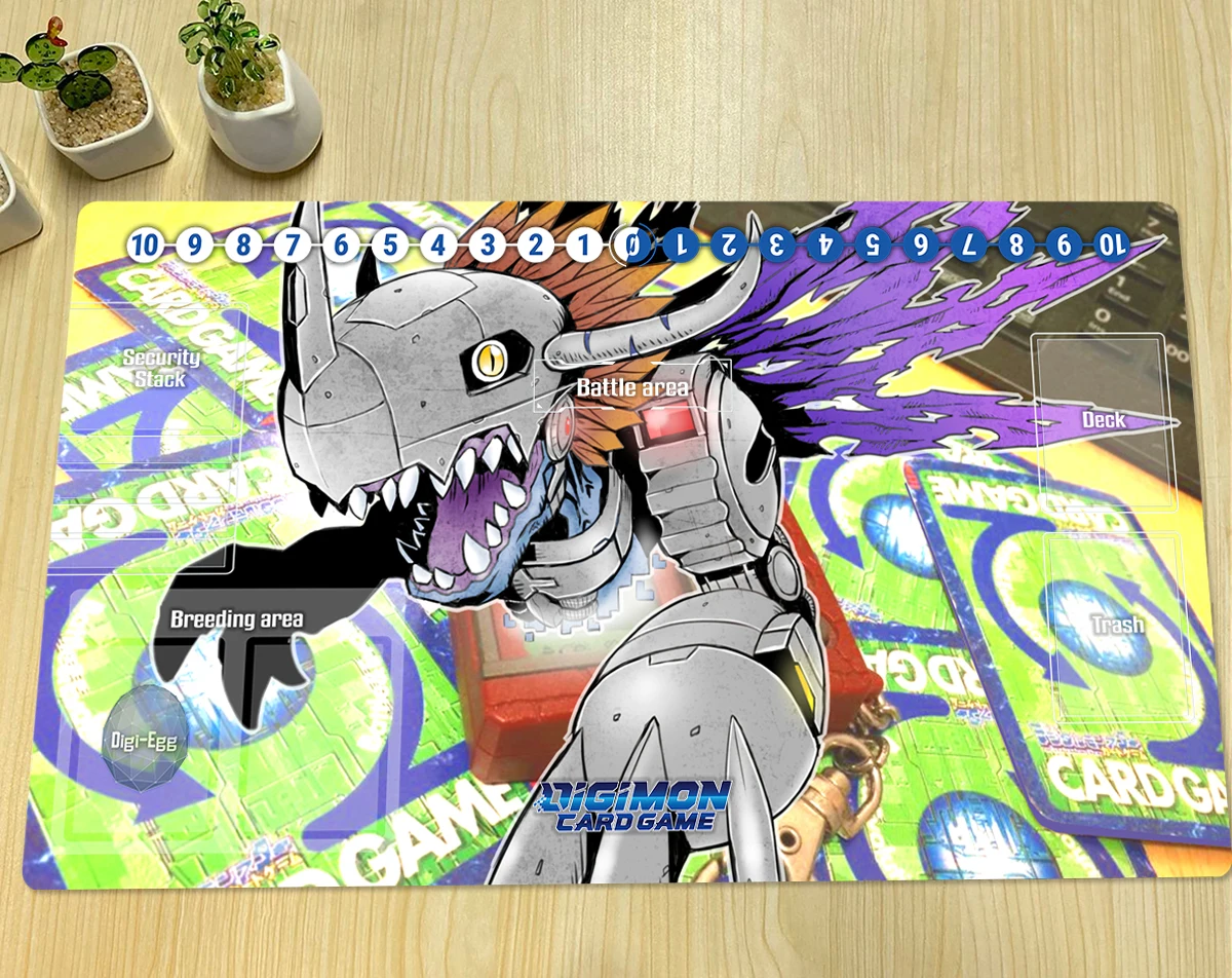 

Игровой коврик Digimon, военный, серый Мон, DTCG, для настольных игр, игровой коврик для торговых карт, игровые аксессуары, Аниме Коврик для мыши, резиновый Настольный коврик и сумка
