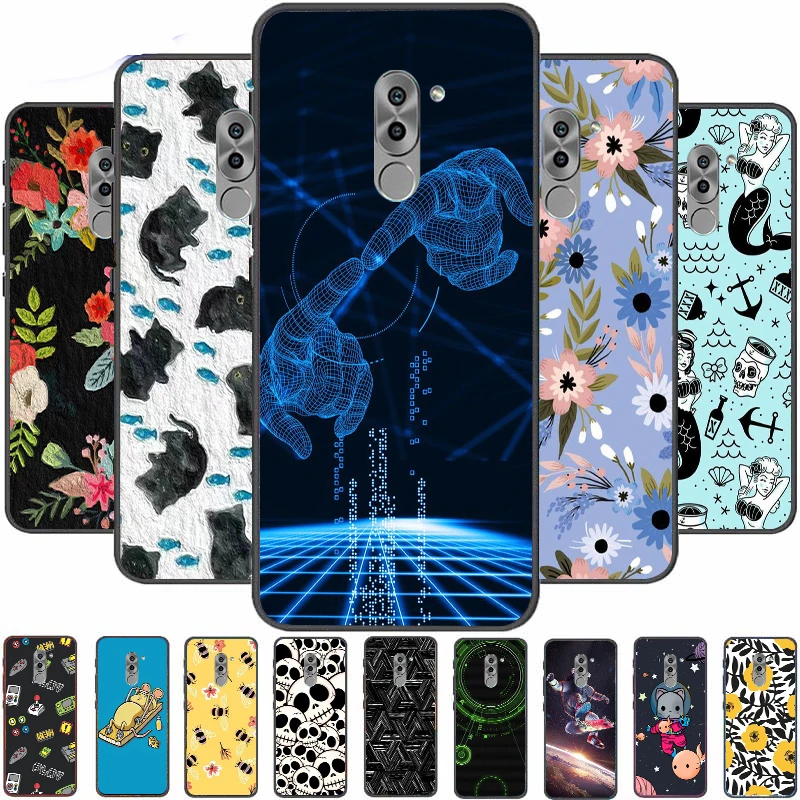 

Tpu For Huawei GR5 2017 Mate 9 lite Case Silicone Soft candy back Cover For Huawei Honor 6X Honor6x 6 X Bumpers