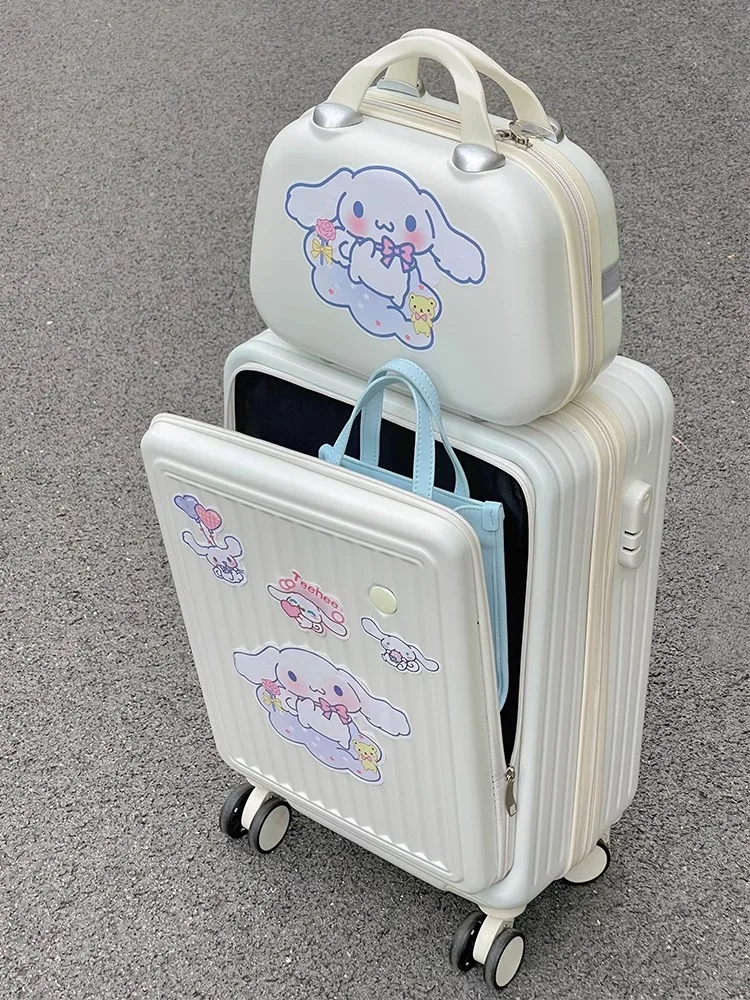 Новинка 2023 г. комплект чемоданов с передней открывающейся крышкой ультратонкая