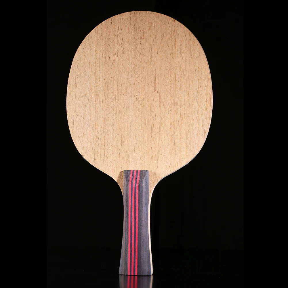 

1pc Table Tennis Racket Bottom Plate Pure Wood Ping Pong Blade Paddle Long Handl Wood Offensive Ping Pong Blade