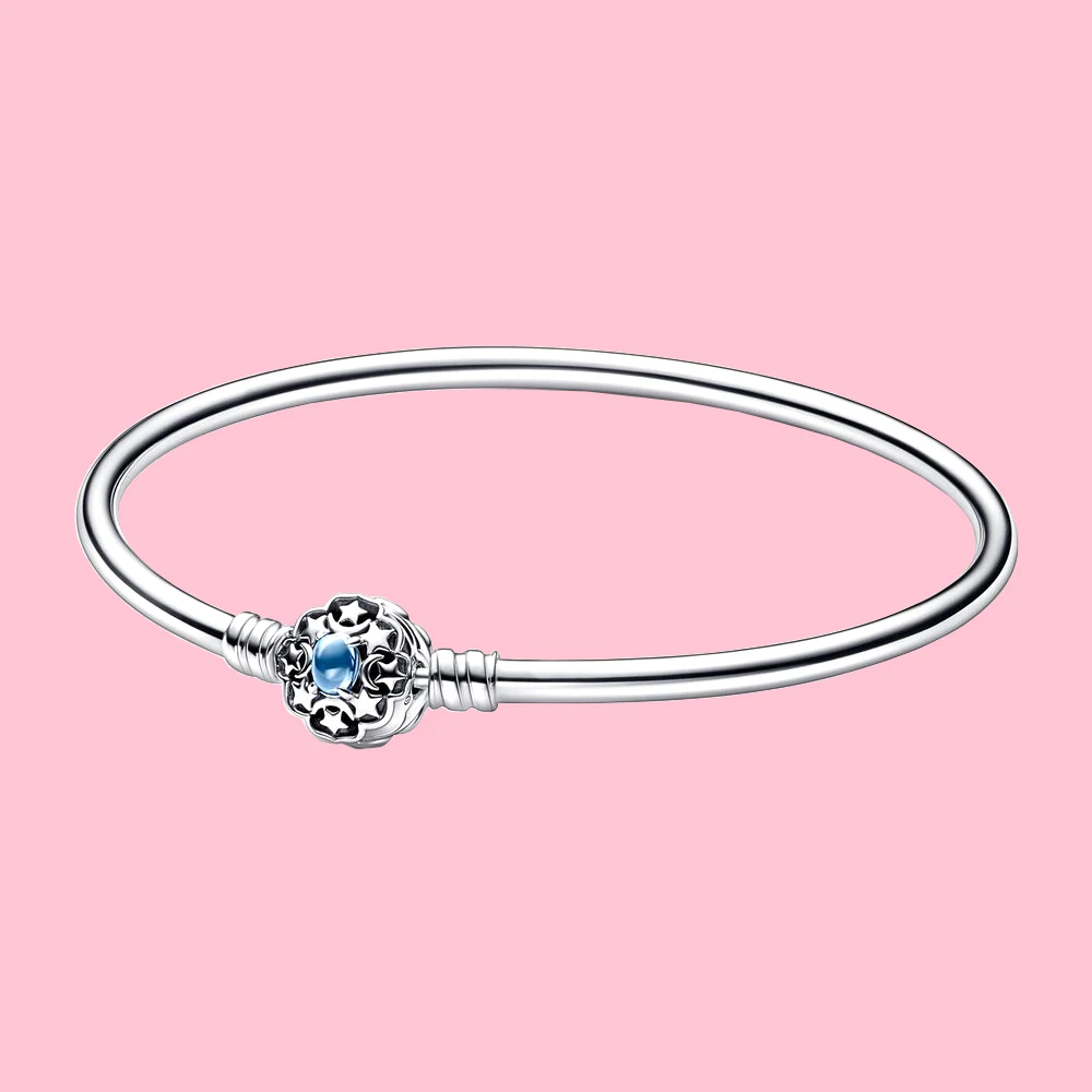 Pandora-Bracelet Princesse Jasmine Moments pour Femme, Bracelet Aladdin, Argent 925, Charme à la Mode, Bijoux DIY, Cadeaux d'Anniversaire