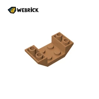 webrick small building blocks parts 1pcs roof tile 2x4 inv 4871 compatible parts moc diy educational classic gift toys for kids