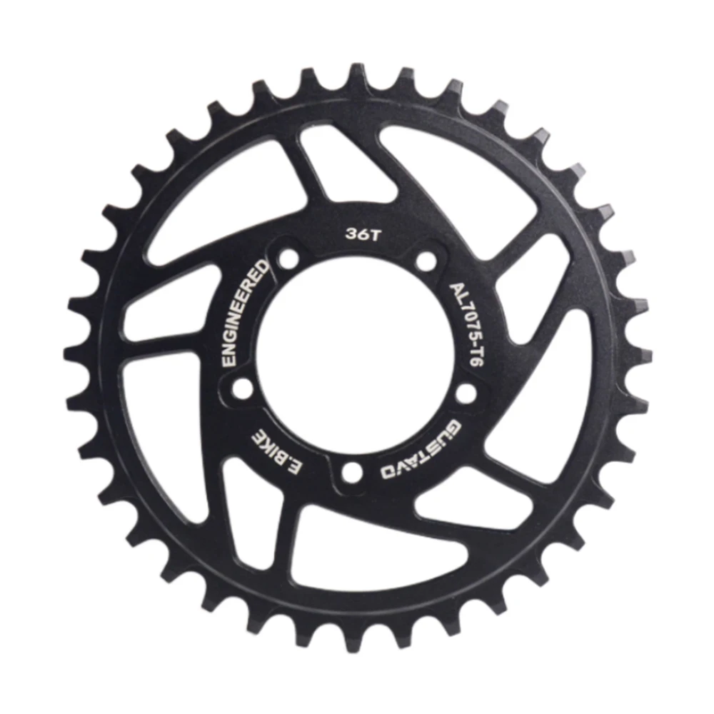 

Цепное колесо BAFANG 36T/38T/42T для мотора 8fun BBS01 BBS02 среднего привода, цепное кольцо с ЧПУ, Звездочка для электрического велосипеда, запасные части