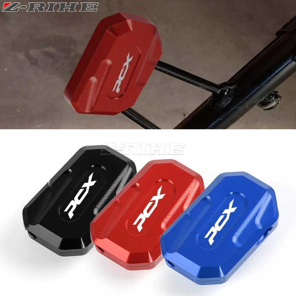 

2020-2023 For Honda PCX 125 150 160 Motorcycle Kickstand Side Stand Extension Enlarger Pad auxiliary Bracket PCX125 PCX160 2022
