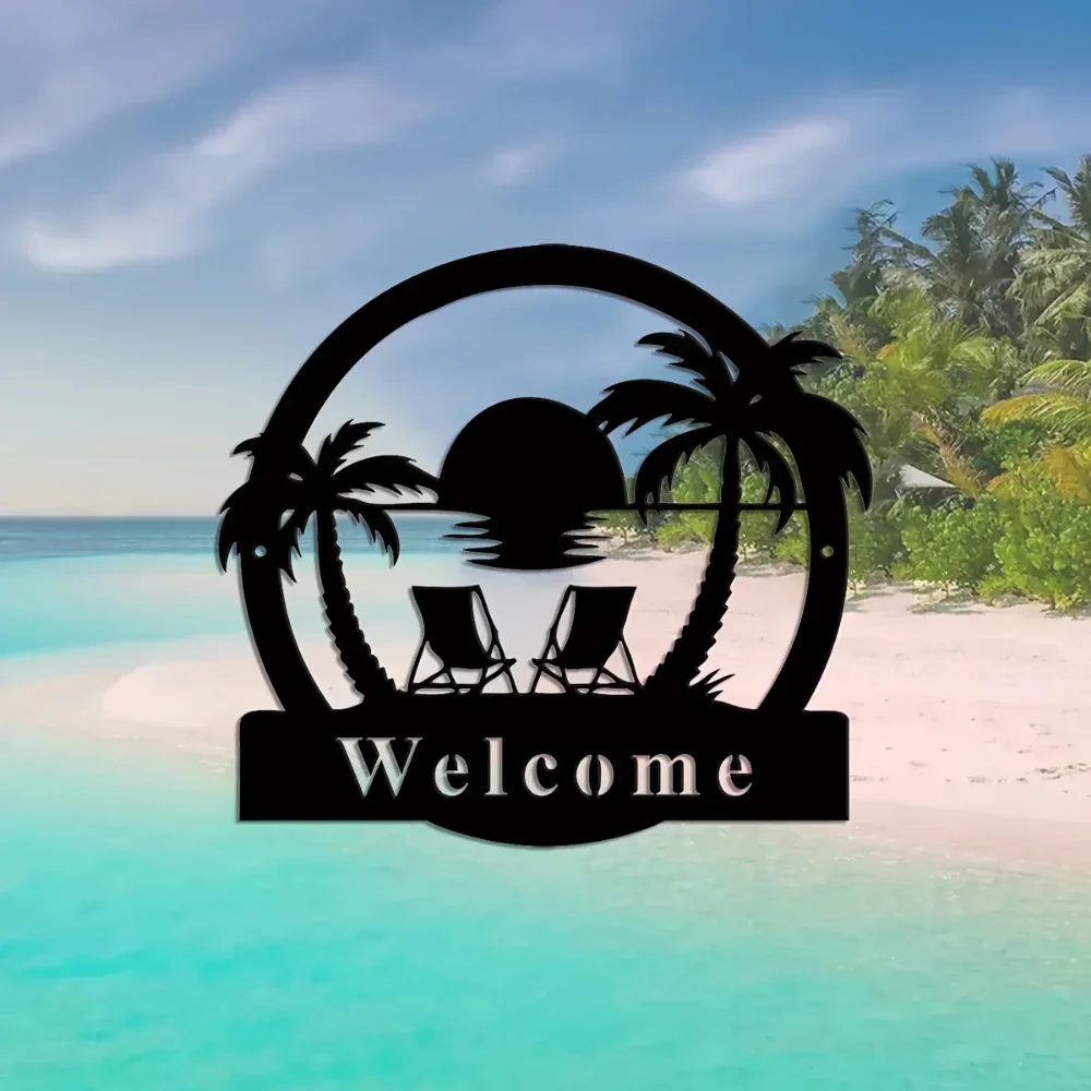 Металлическая декоративная вывеска