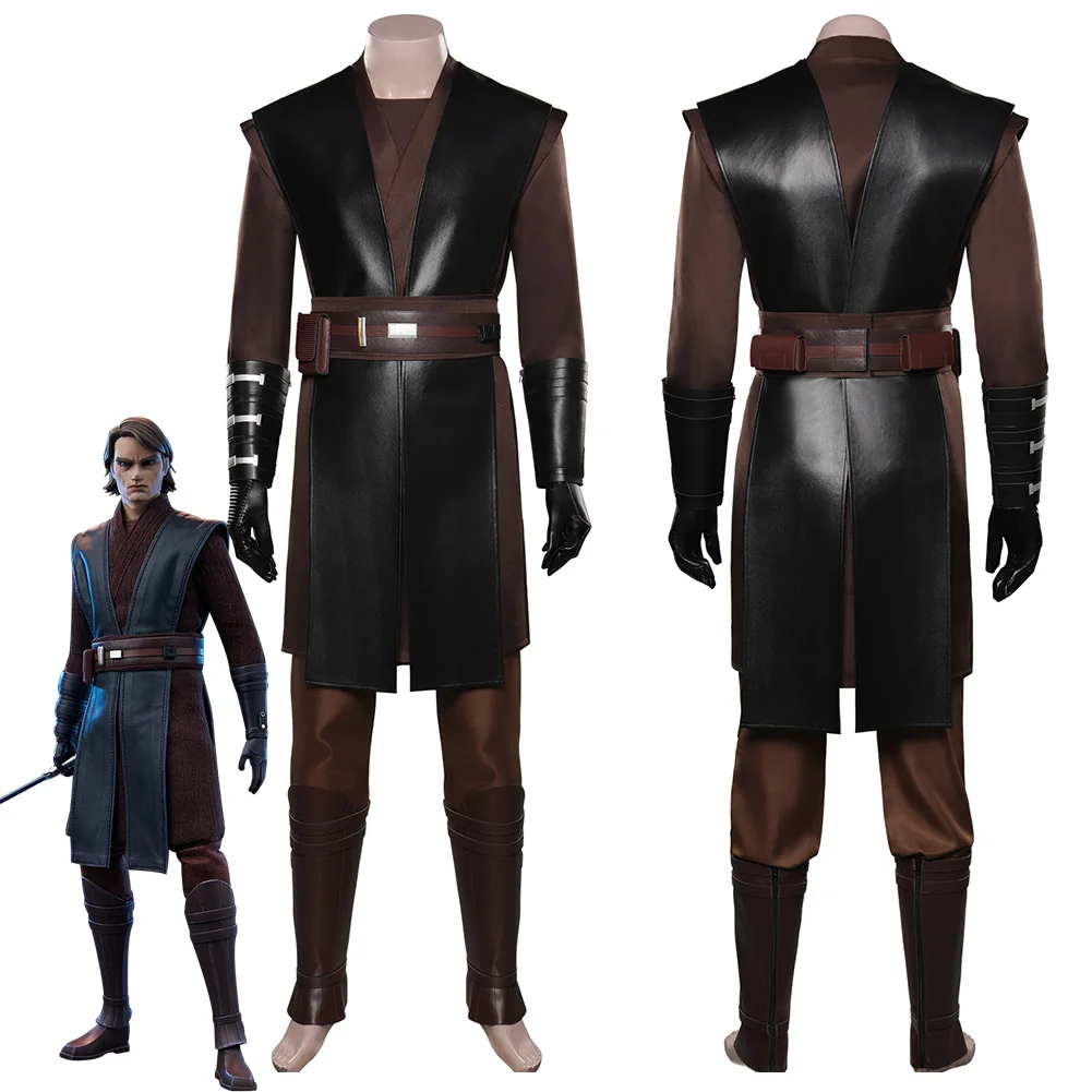 

Wars: The Clone Wars Anakin Skywalker Cosplay Costume Outfits Halloween Carnival Suit