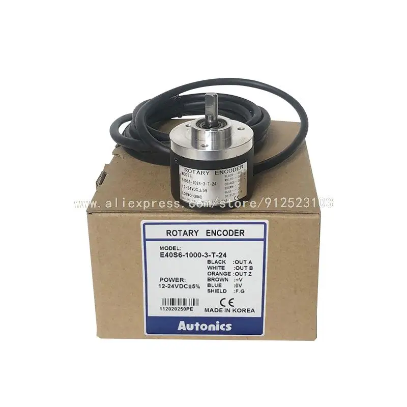 

E40S6 E40S8 Encoder Putar E40S6-1000-3-T-24 1024 360 600 2000 2500-3-N