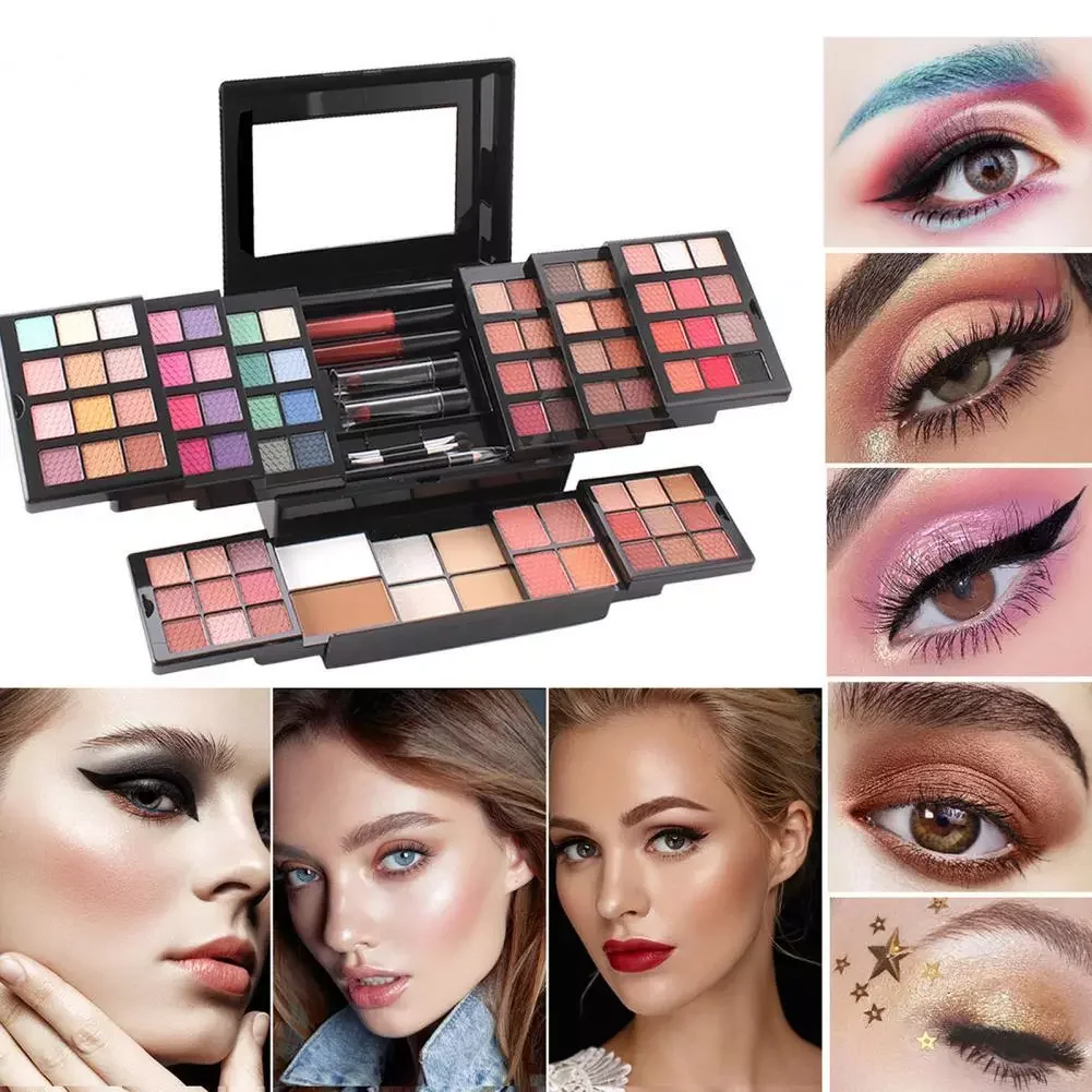 

Набор многофункциональных профессиональных теней для век разных цветов, 2022