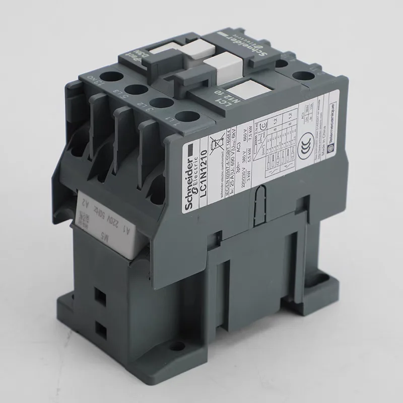 100% Оригинальный контактор переменного тока Schneider LC1N1210B5N AC24V 1NC/1NO CC5N F5N M5N Q5N LC1N1201B5N AC