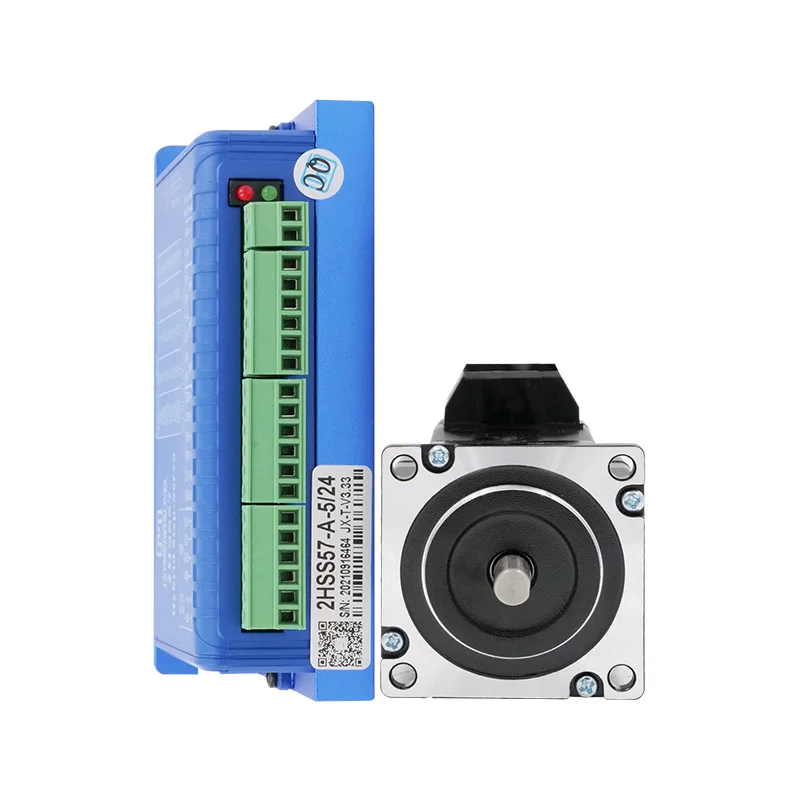 57J1854EC-1000-LS+2HSS57 2-фазный шаговый серводвигатель и драйвер nema 23 система замкнутого
