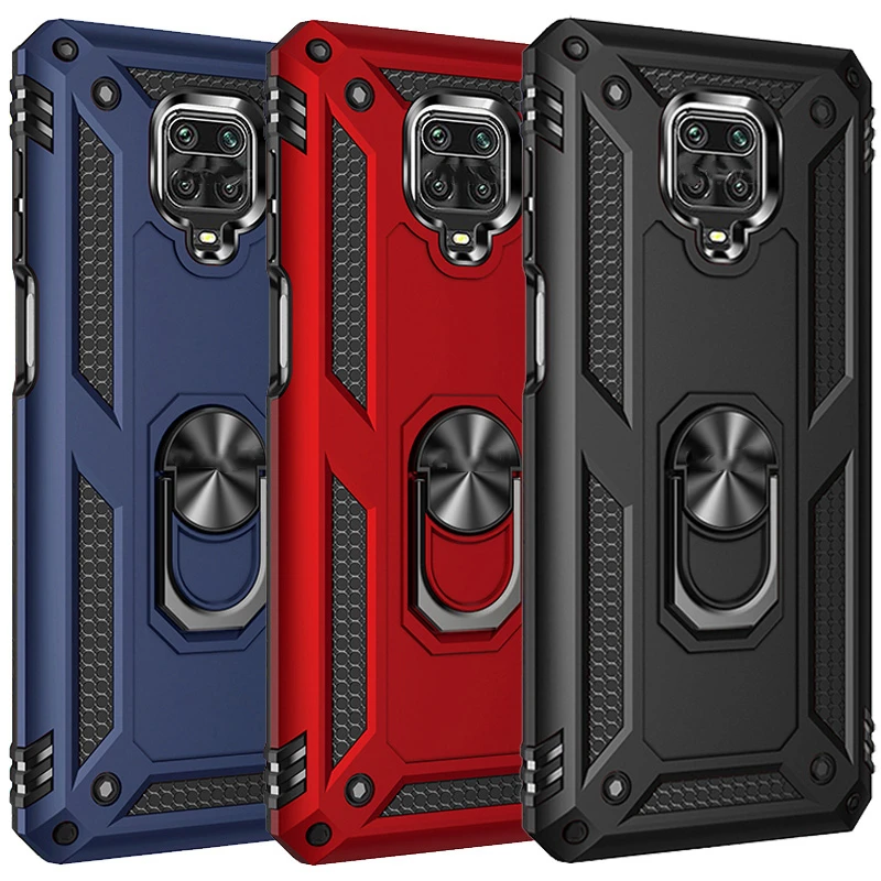 Противоударный армированный чехол для Xiaomi Redmi Note 11 9 10 11T X3 NFC 10S 9S 8 Pro Max Poco F3 M3 9A 9T