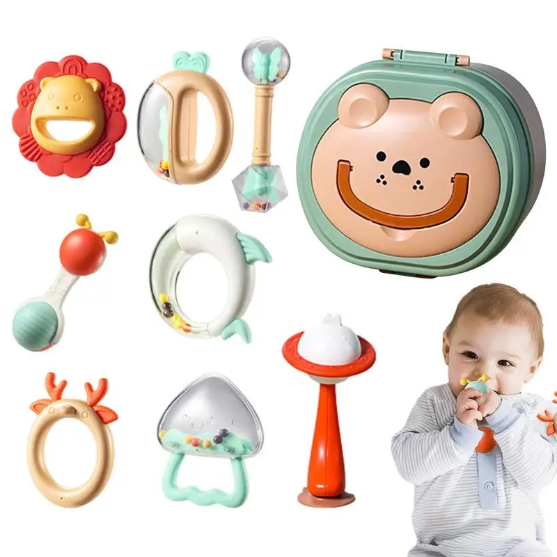 

Baby Toys 0-6 Months Infant Toys Baby Teething Toys For Babies 0-6-12 Months Baby Toys 6 To 12 Months Baby Boy Girl Gifts Set
