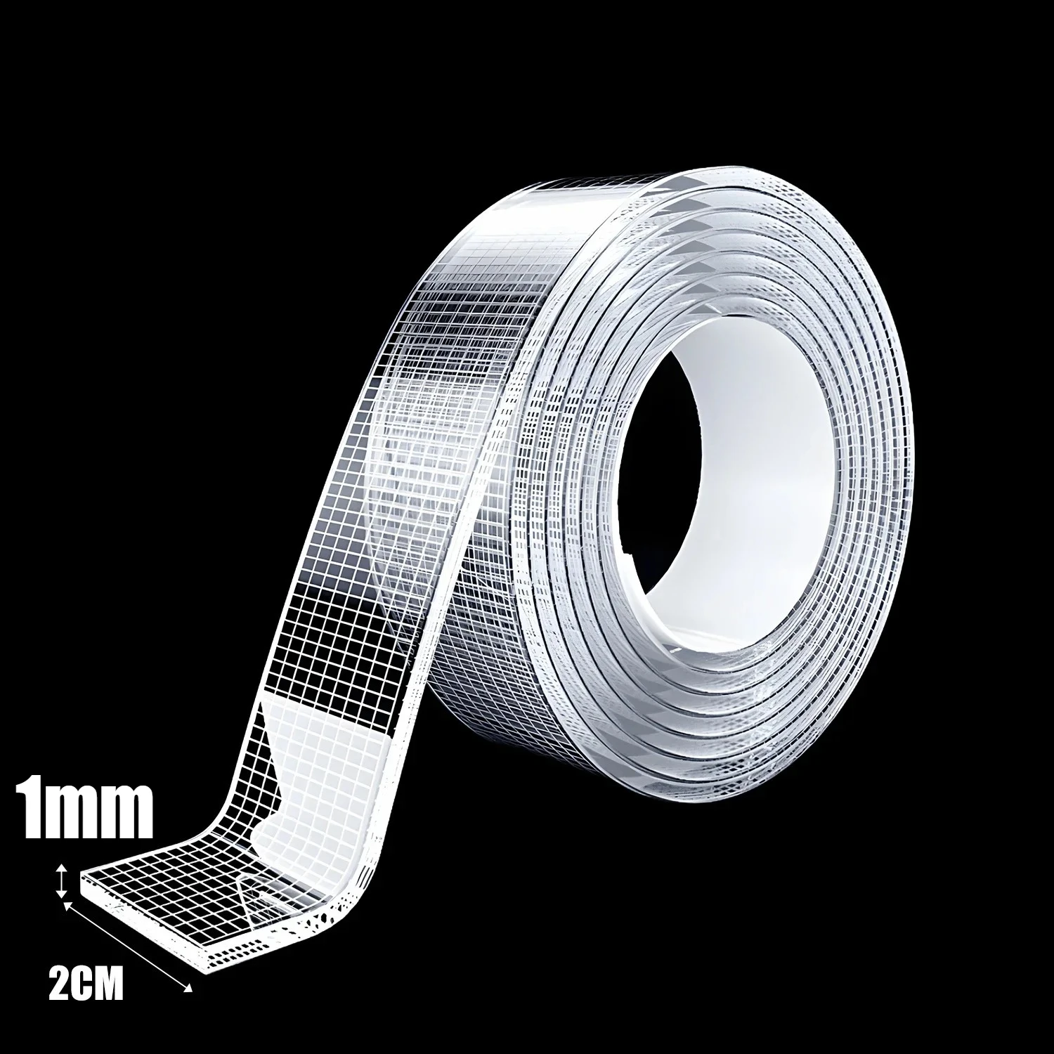 Прочная нано-двусторонняя лента, водостойкая съемная прозрачная клейкая лента для дома, кухни, офиса, настенная подвеска для фотографий, декора, поделки