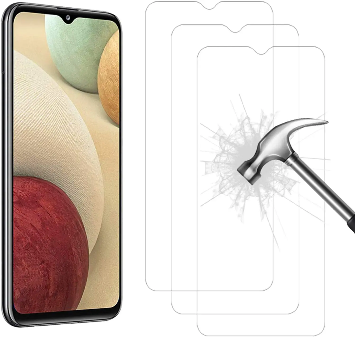 Закаленное стекло для Samsung Galaxy A10/A10S/A11/A12/A13/A014 6 5 дюйма 3 шт.