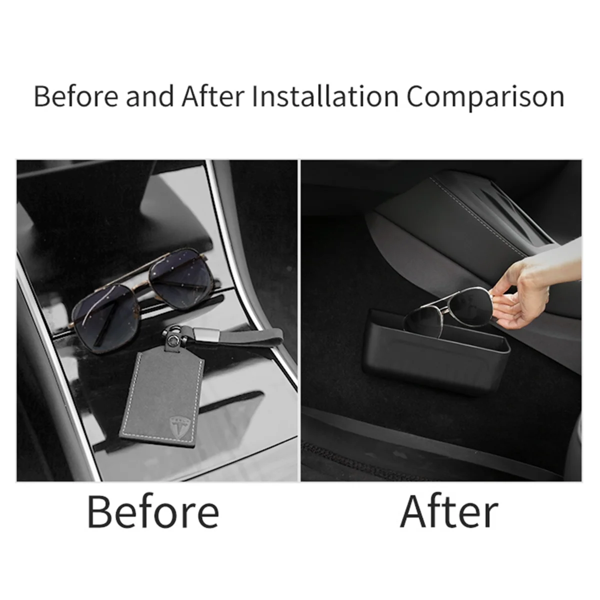 Для Tesla Model Y 3 держатель для солнцезащитных очков Highland органайзер центральной