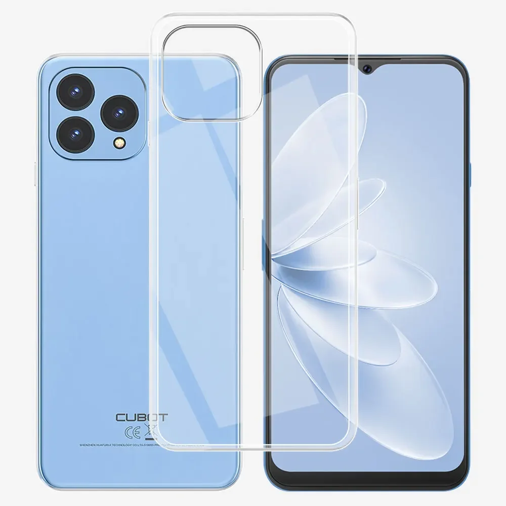 Для Cubot P80 чехол Прозрачная силиконовая Мягкая задняя крышка телефона из