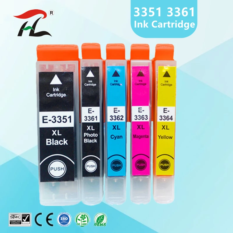 

Совместим с картриджем для принтера EPSON 33XL 33 T3351 T3361 expressions Premium XP 530 540 630 640 635 645 830 900