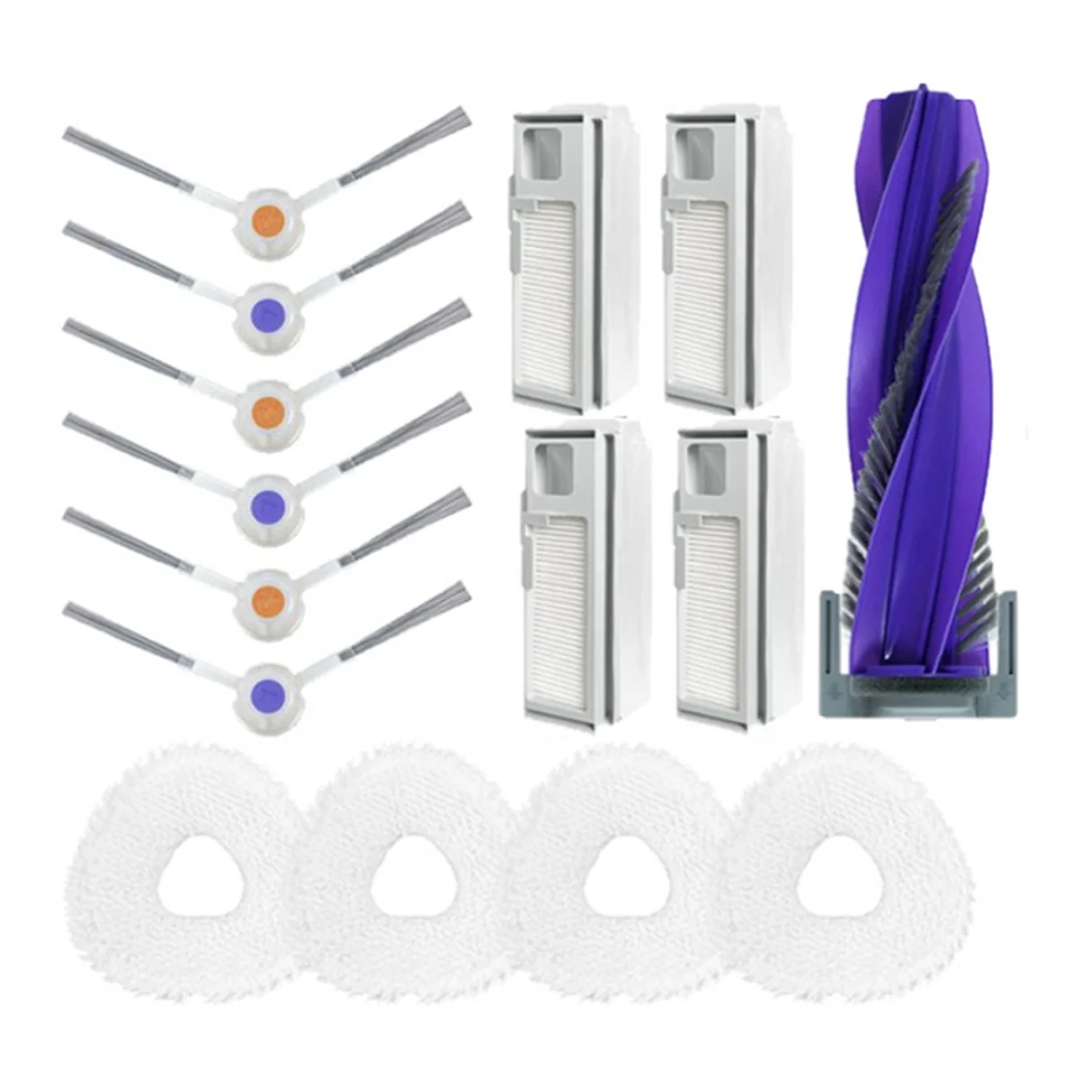 Запасная часть для робота-пылесоса Narwal Freo X Ultra/J4/J4 Lite основная боковая щетка