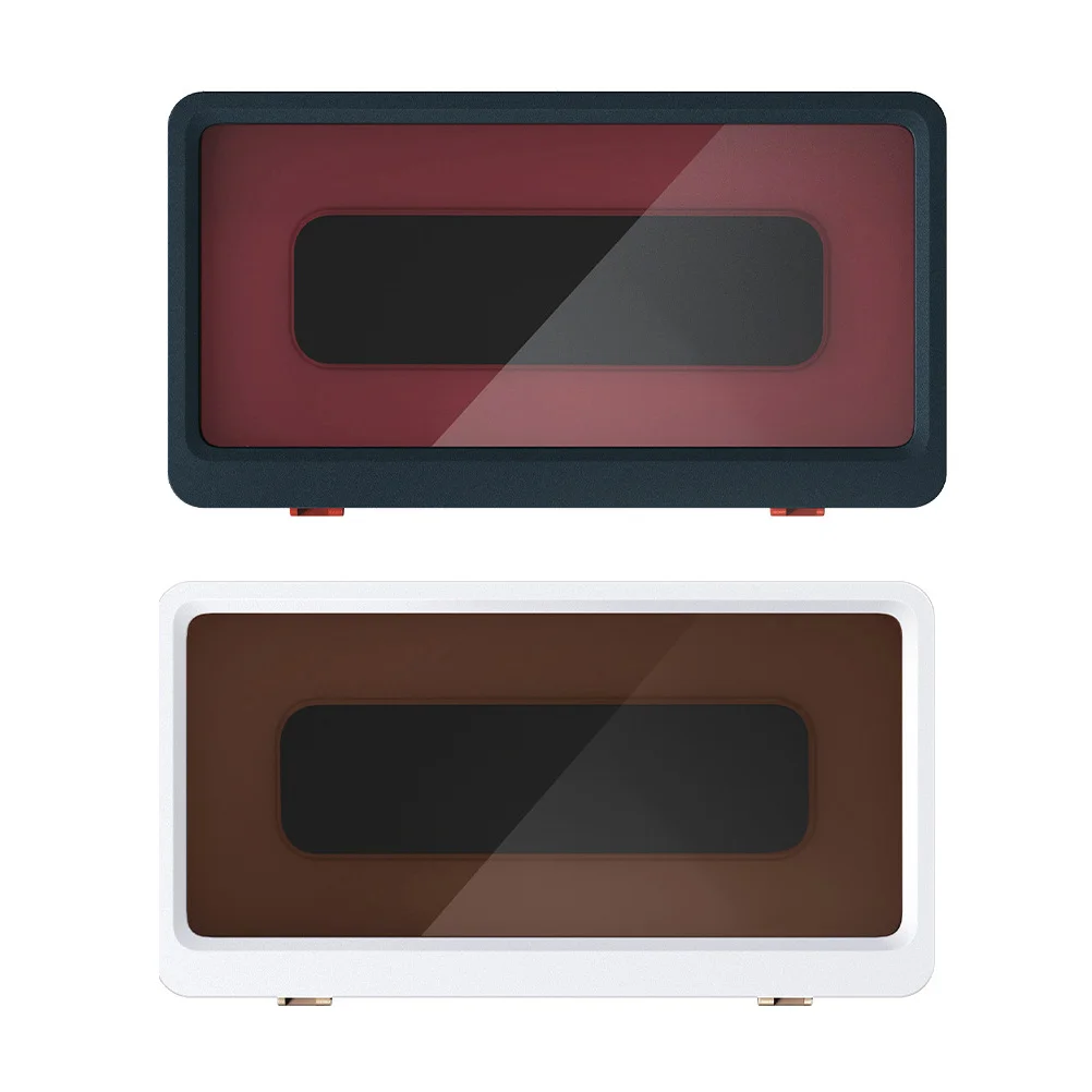 

2pcs Wall Mounted Cases Bathroom Toilet Waterproof Holders Storage Boxes