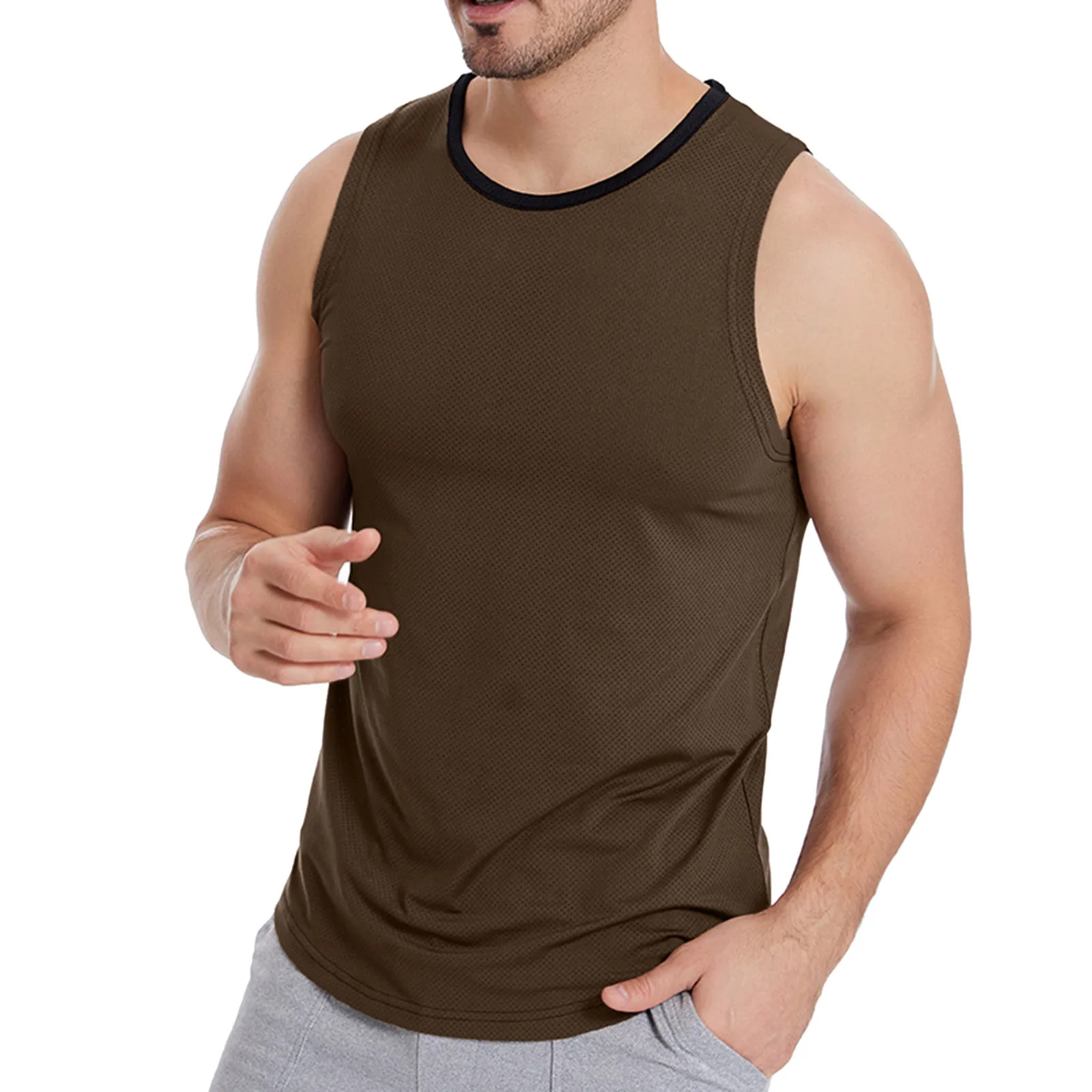 

Белая рубашка с длинным рукавом для мужчин, жилет для фитнеса, модная блузка для фитнеса и бега, легкие хлопковые майки, на лето