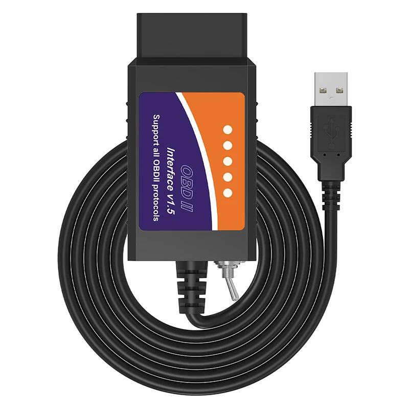 

FORscan ELM 327 OBD2 диагностический сканер USB V1.5 HS/MS CAN переключатель для Ford транспортных средств считыватель кодов кодирования