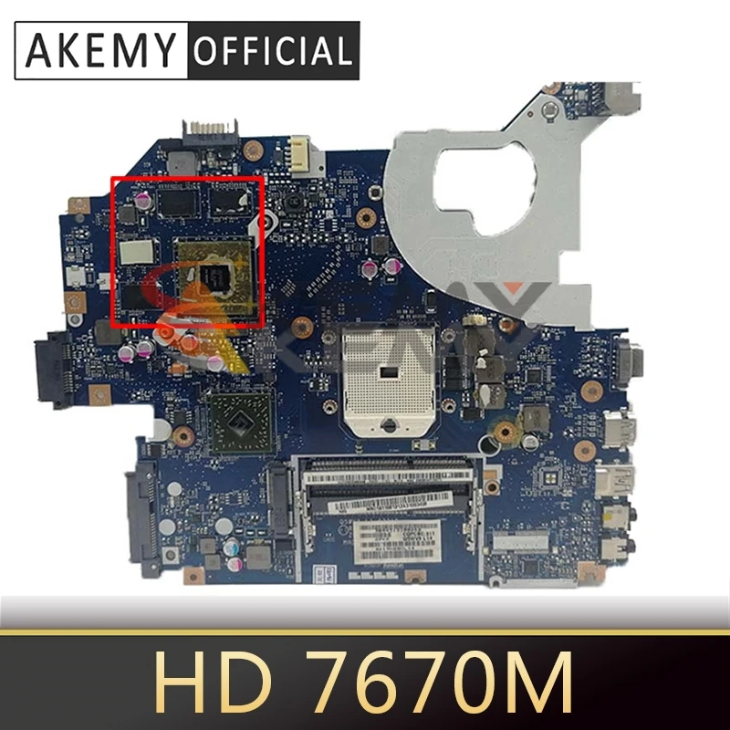 

NBC1811001 Q5WV8 LA-8331P Motherboard For acer aspire V3-551G V3-551 Laptop Motherboard DDR3 Radeon HD 7670M original test