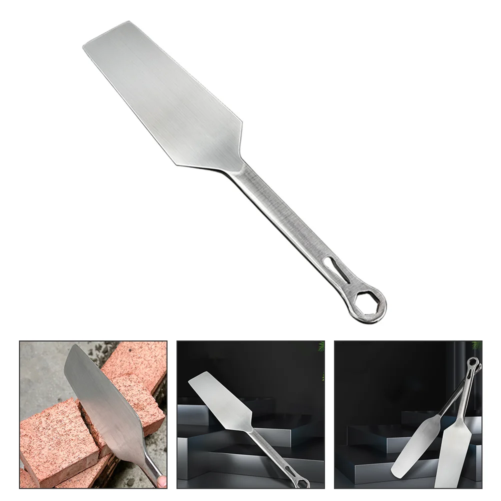 

1pc Hand Trowel Concrete Brick Pointing Trowel Putty Scraper Pointing Tools Steel Trowel Finish Concrete