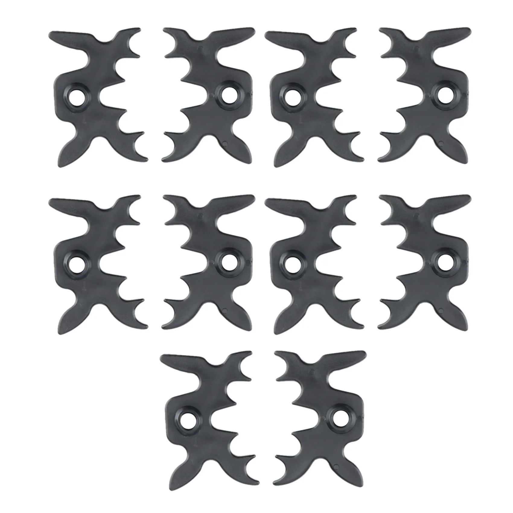 

10 Pcs Snooker Billiards Cue Rack Bridge Head Billiards Cross Rod Holder Pool Cue Stick Frame Pole Accessories