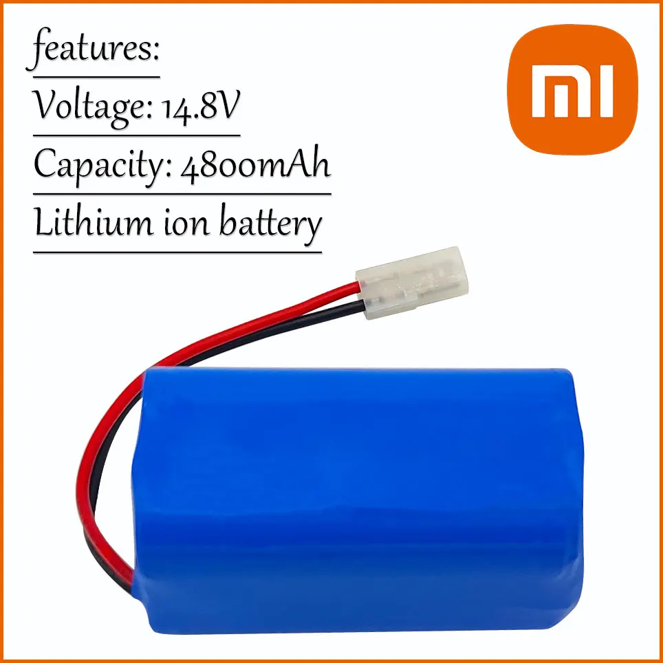 

18650 14.8V 2600mAH 4800mAh 6800mAh Xiaomi G1 sweeping robot lithium battery