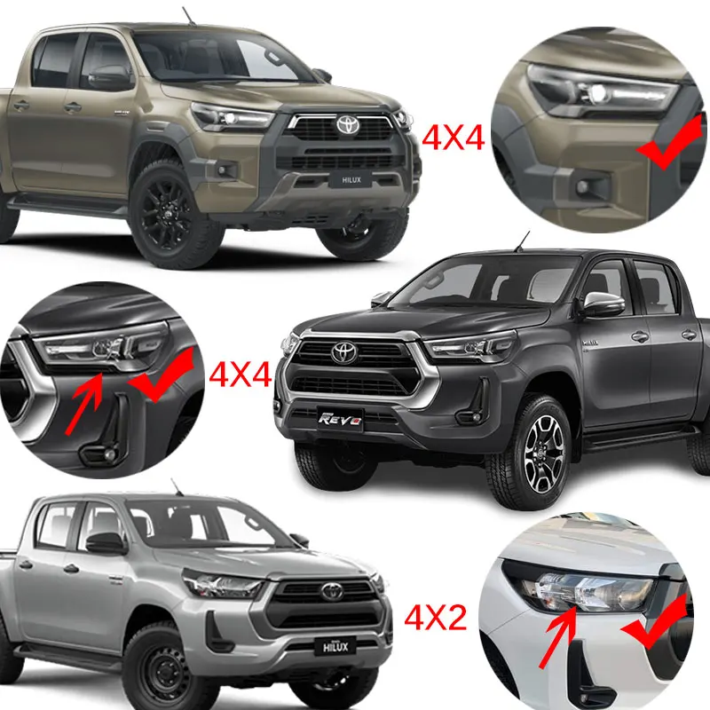 Новая крышка для зеркала из углеродного волокна для Toyota Hilux Revo Rocco Innova Fortuner Rav4 2016-2019 2020 2021 4x4 4x2 автомобильные аксессуары (art.: 7a44db0b7) - 7a44db0b7