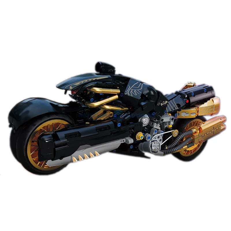 Финальная фантазия Fenrir техническая идея мотоцикл 10248 MOC быстрая скорость модель