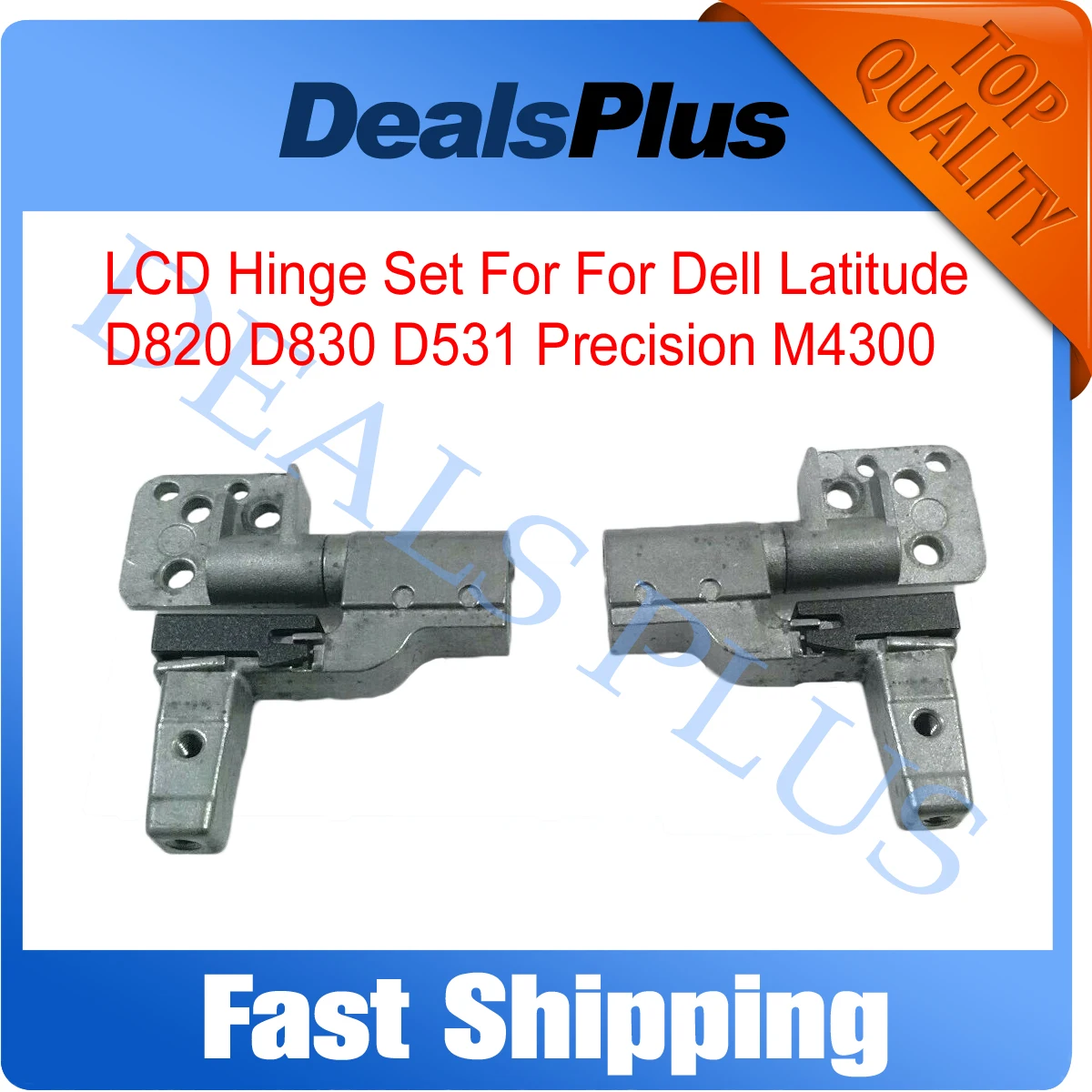 

New Laptop Left Right LCD Hinge Set For Dell Latitude D820 D830 D531 Precision M4300 15.4" GM977 YD874 JF006