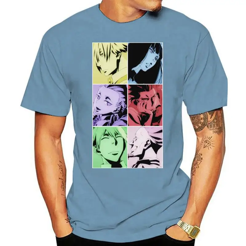 

Cowboy Bebop Anime Group Panels Spike Faye Officially Licensed Adult T Shirt Graphic Tee Shirt