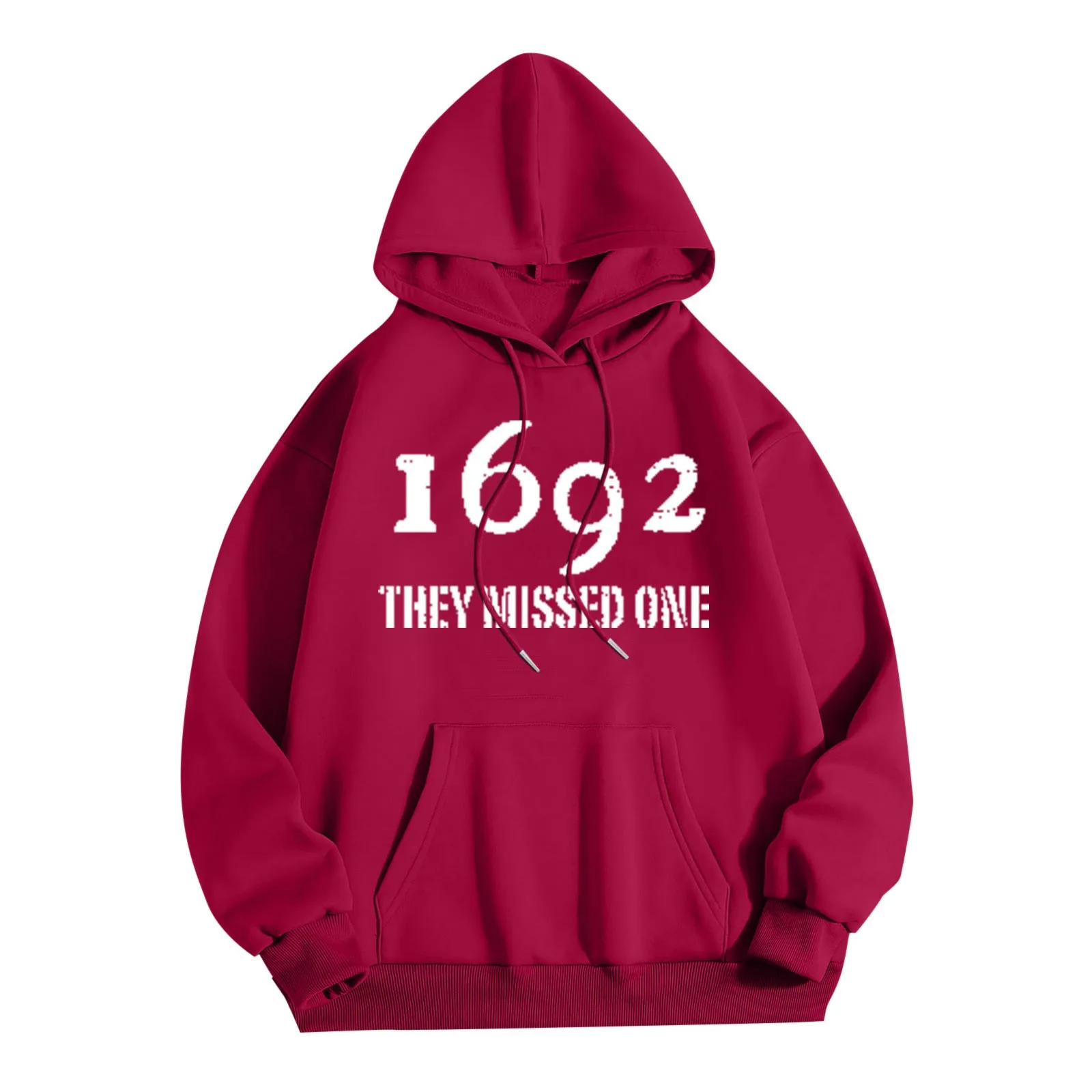 

Женский осенне-зимний модный пуловер с буквенным принтом, свитшот, повседневный Свободный свитшот с капюшоном и кулиской с карманами