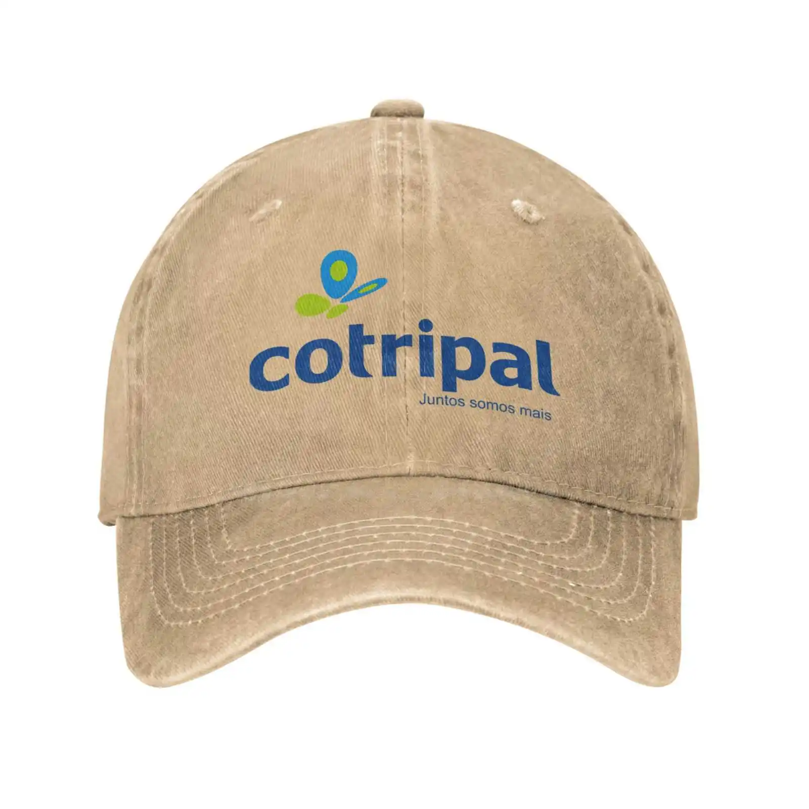 

Cotripal Logo Print Graphic Casual Denim cap Knitted hat Baseball cap