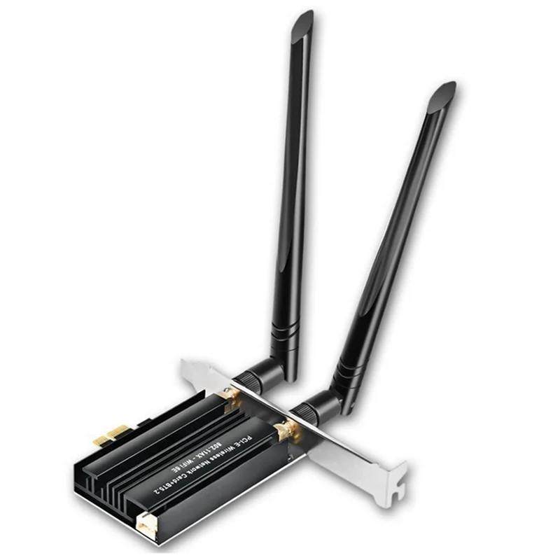 Фото WiFi6E 3000 Мбит/с 2,4G 5G 6 ГГц Bluetooth 5,2 USB3.0 трехдиапазонный беспроводной сетевой адаптер Wi-Fi приемник для настольного компьютера ноутбука №1