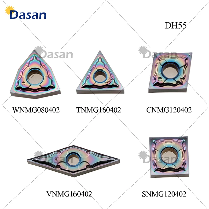 

10pcs TNMG160402 WNMG080402 CNMG120402 HA VNMG160402 SNMG120402 DH55 WNMG CNMG SNMG VNMG for Finishing High Hard Steel
