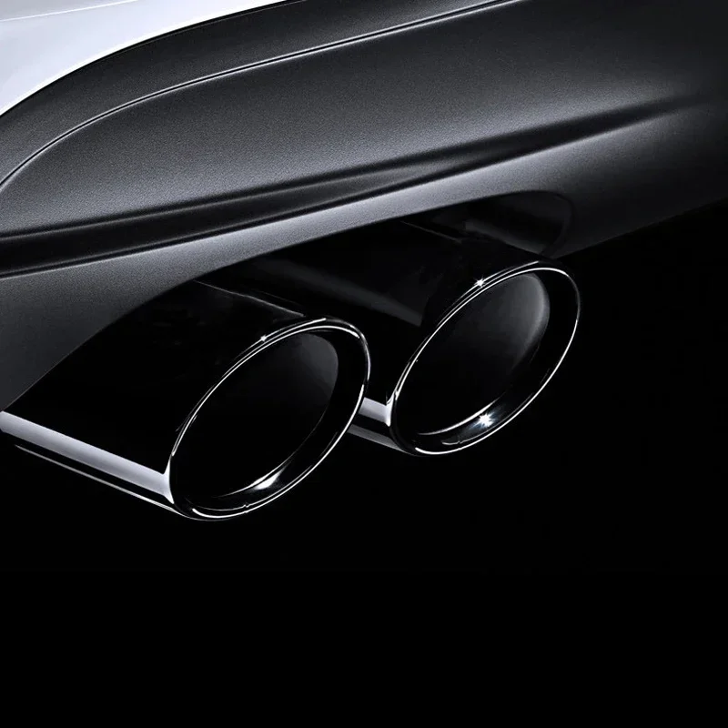 Стайлинг автомобиля хромированный наконечник глушителя задняя труба