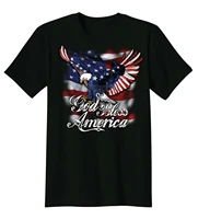 god bless america usa eagle flag patriotic mens t shirt short sleeve 100 cotton casual t shirts loose top size s 3xl