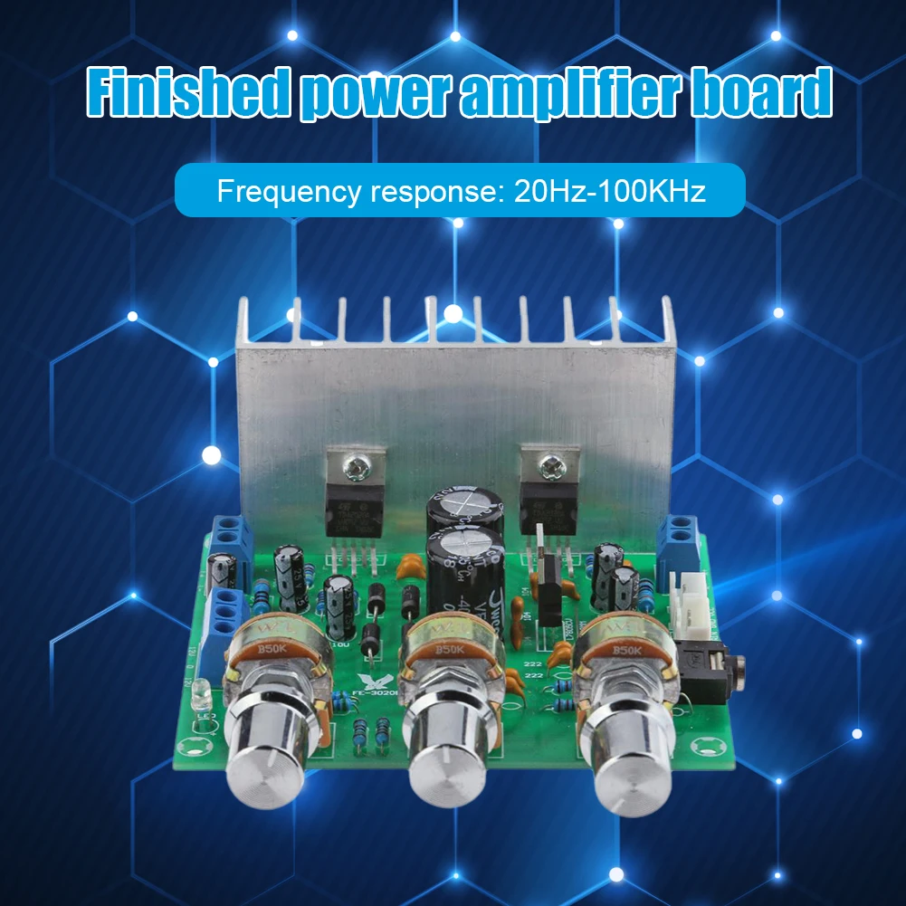 

TDA2030 Audio DIY Power Amplifier Board A Finished 15W+15W Sound Amplifiers Dual Channel 2.0 AMP Board DIY Kit for LM1875