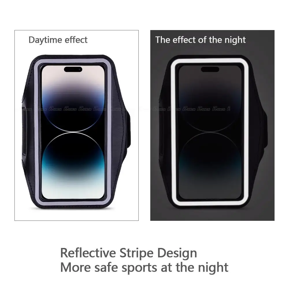 Спортивный чехол для телефона с повязкой на руку бега iPhone 15 14 13 12 mini 11 Pro X XS Max XR 8 7 6