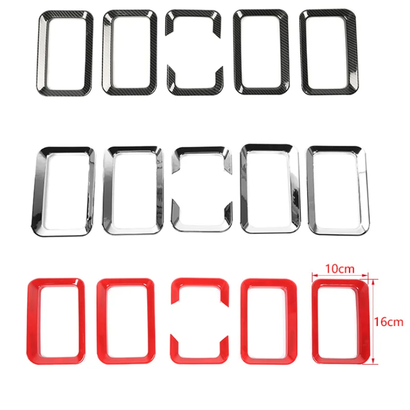 

Молдинги для стайлинга Jimny JB74, декоративные наклейки на переднюю решетку радиатора автомобиля, аксессуары для Suzuki Jimny 2019 +