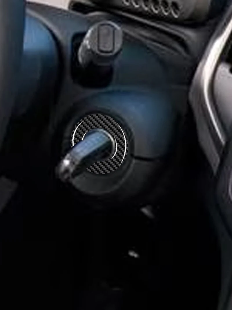 Для Chevrolet Sonic 2012 2013 2014 2015 2016 углеродное волокно/ПВХ салон автомобиля кольцо для